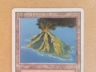 Volcanic Island Revised 3rd Edition MTG Magic the Gathering Cards