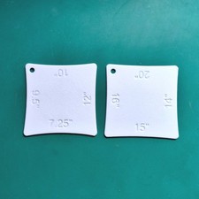 Guitar Fretboard Radius Gauge Set