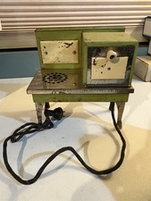 depression era child's toy electric stove, oven, cute