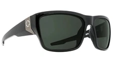 Spy Optic DIRTY MO 2 Sunglasses - GLOSS Black / HAPPY Gray Green Lens NEW