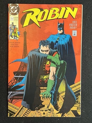 Robin (DC, 1991) Limited Series 1-5 Comic Books VG W/free Poster Still Attached