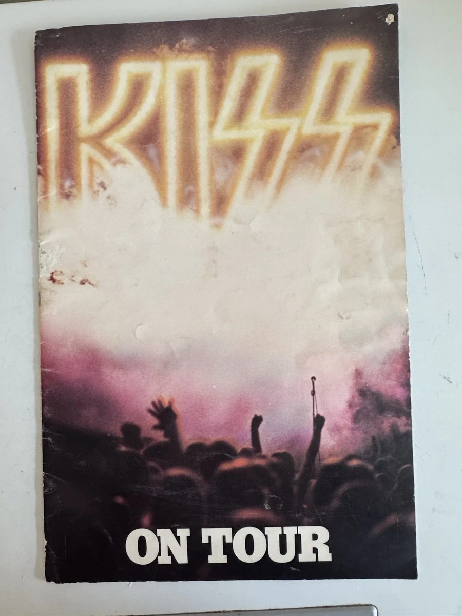 Kiss Tour Book for sale | eBay