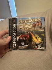 PlayStation 1 Destruction Derby Raw Rated E for Everyone CIB Complete