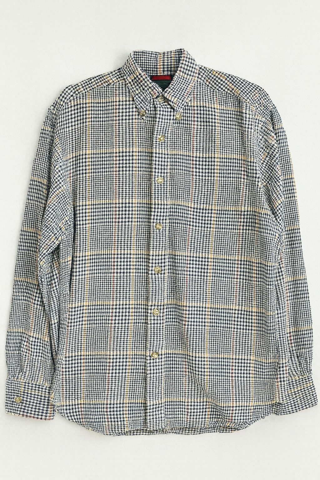 Boston Traders Men’s XL Flannel Shirt Plaid Long Sleeve 100% Cotton