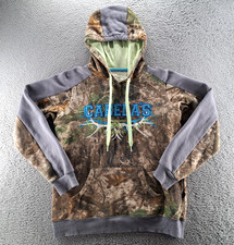 Cabelas Hoodie Womens Medium Camouflage Green Zonz Camp Hike Hunting Outdoor