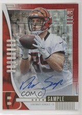 2019 Panini Absolute Rookie Red Squares Signatures 35/100 Drew Sample Auto u6m