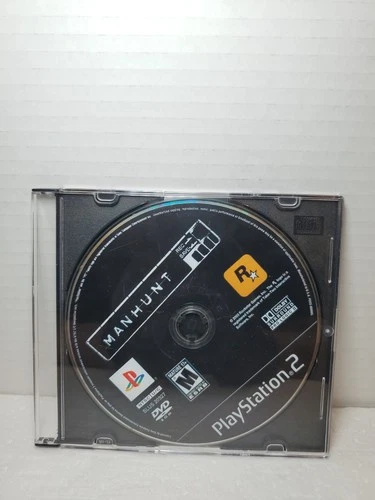 Manhunt (Sony PlayStation 2 / PS2) Rockstar Games - Disc Only - TESTED✅️