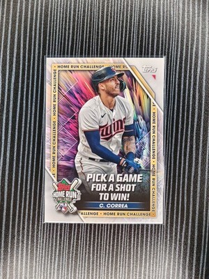 2023 Topps Baseball Carlos Correa HRC-26 Minnesota Twins