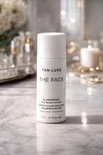 Tan-Luxe The Face Illuminating Self Tan Drops Medium/Dark, 1.01 fl. oz., 30 mL