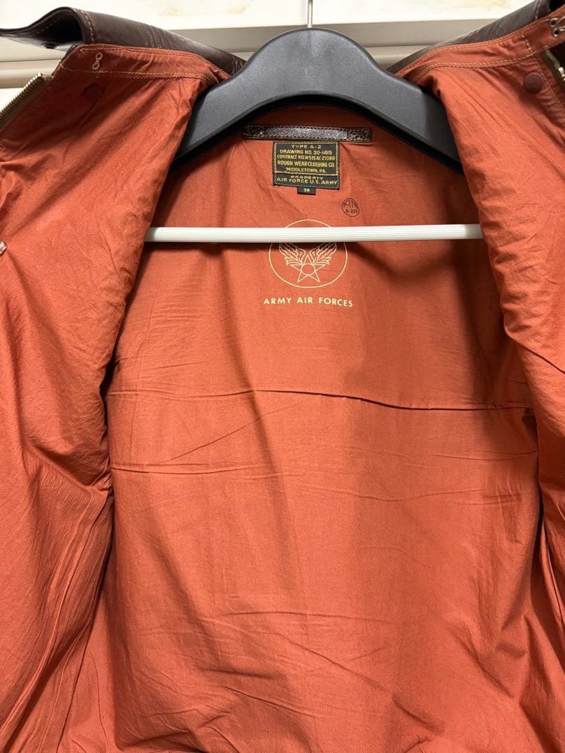 2025 Current Model Buzz Ricksons A2 Flight Jacket… - image 6