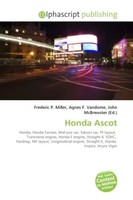 Frederic P. Miller (U. A.) | Honda Ascot | Taschenbuch | Englisch (2026)