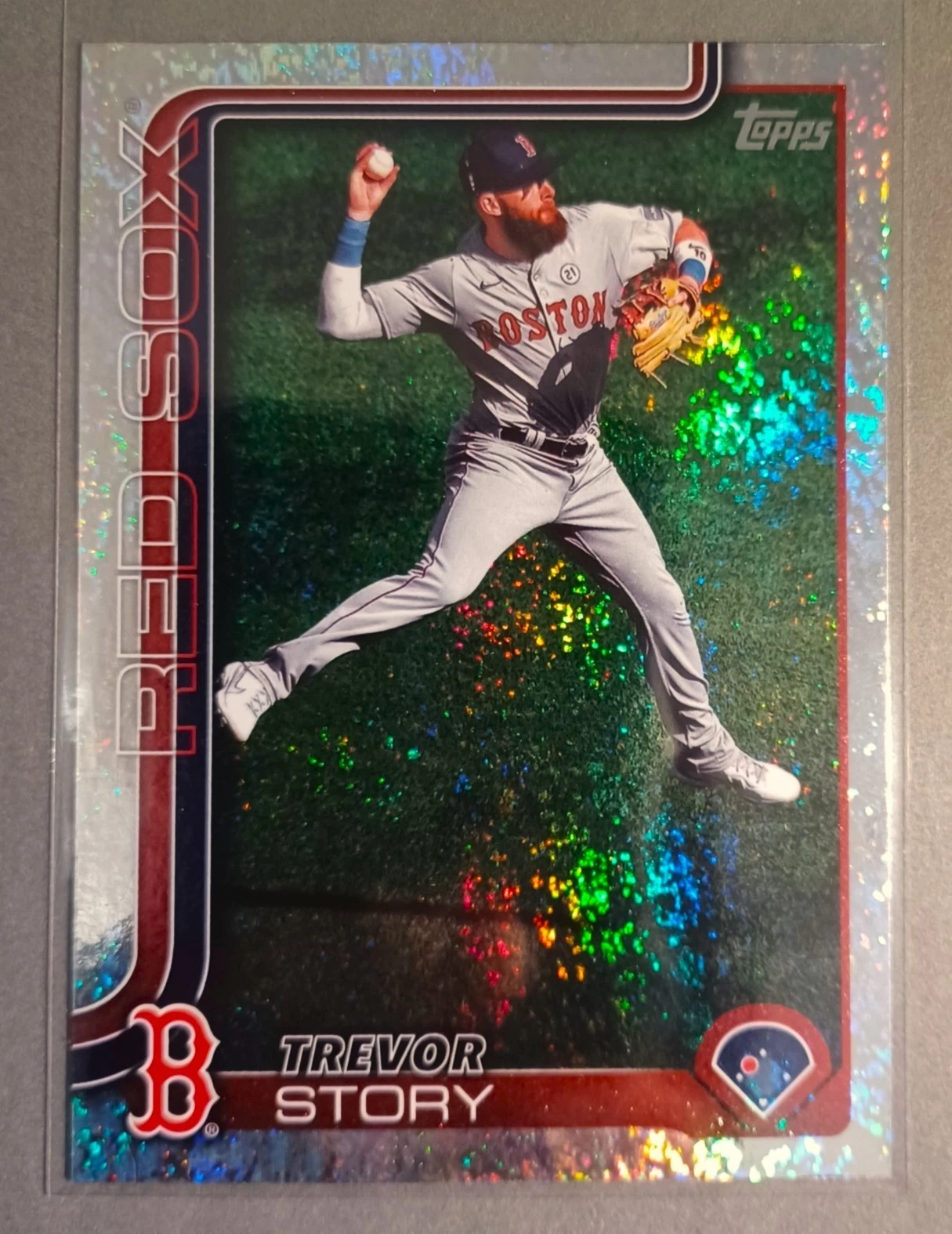2025 Topps Series 2  Trevor Story Sand Glitter Foil