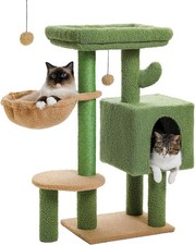 PAWZ Road Cactus Cat Tree Floor to Ceiling Adjustable Height Scratching Post