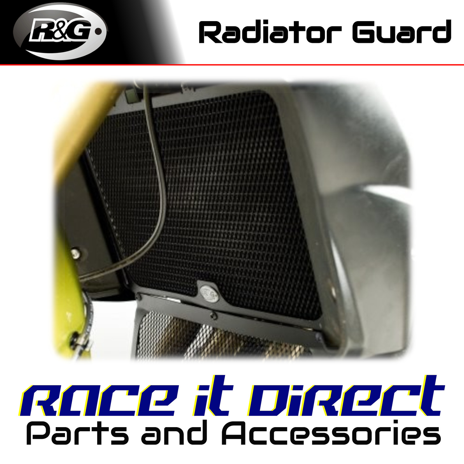R&G - RAD0101BK - Radiator Guards (Aluminium)