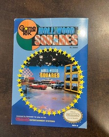 Hollywood Squares Nintendo NES Complete CIB