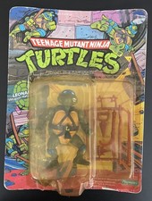 Playmates 1988 Teenage Mutant Ninja Turtles TMNT 10 Back Leonardo  MOC