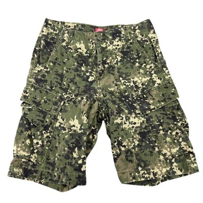 Levi XX Cargo Shorts Digital Camo Utility Green Size W29 | eBay