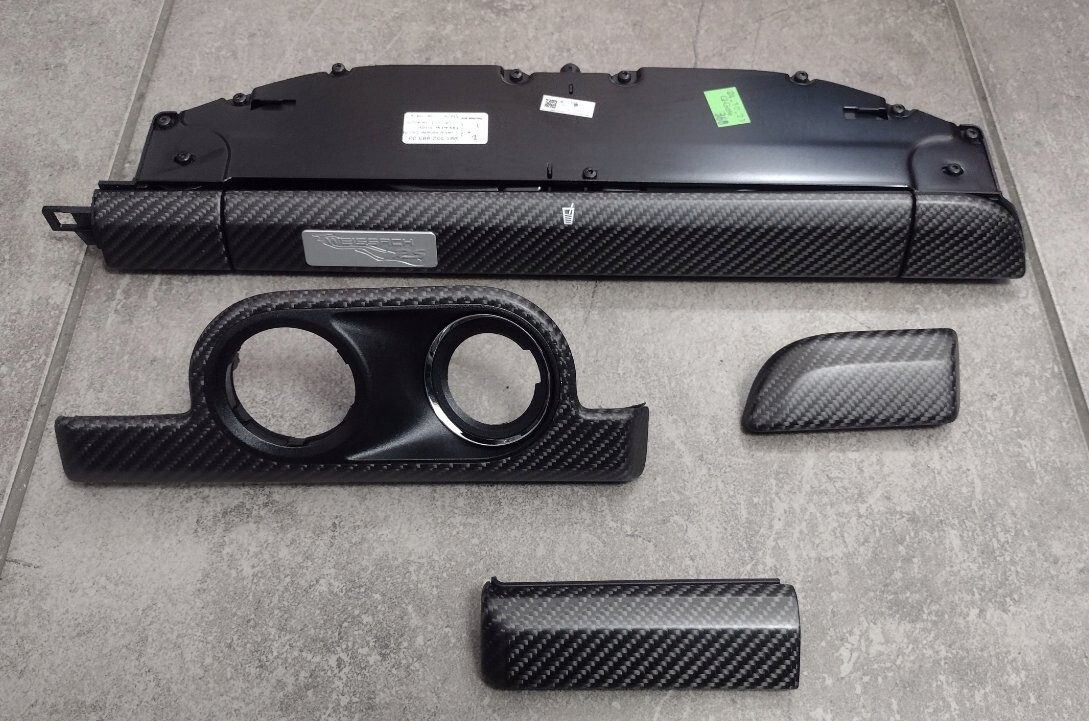 サイドウィンドウフレーム 2点セット PORSCHE PORSCHE Cayman 718 GT4 RS WEISSACH dashboard trim 991 991.2 _