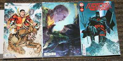 DC Flashpoint Beyond #1 THREE COVER SET - A, B & 1:25 Variant - Johns 