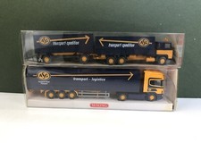 Wiking 2460 Scania & 5100539 Scania 144 ASG Transporte Spedition 1/87 Scale