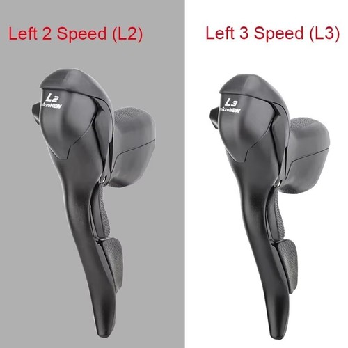 Road Bike Shifter 3x7/3x8/3x9/3x10Speed Bicycle Brake Levers for Shimano - Picture 7 of 18