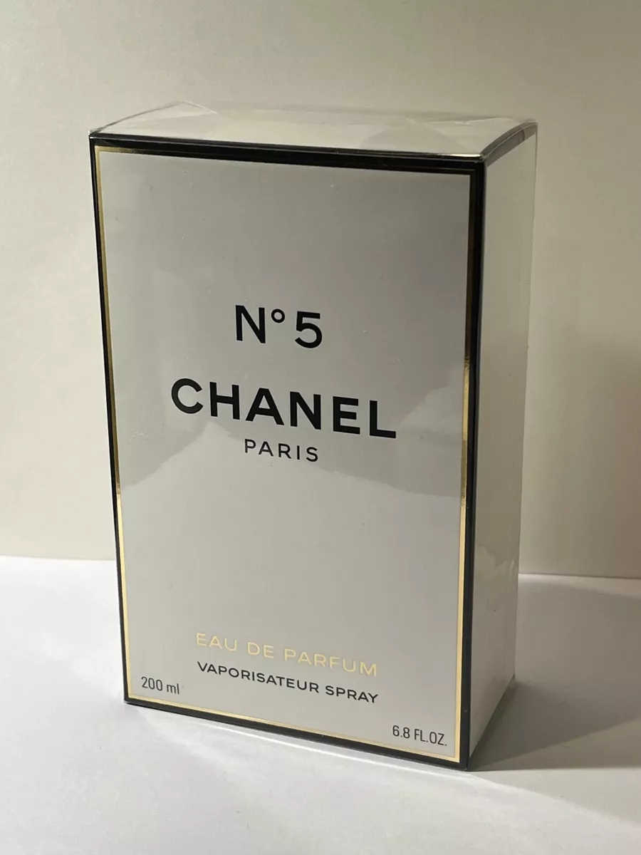 CHANEL NO 5 EAU DE PARFUM 6.8 FL.OZ 200 ML SPRAY FOR WOMEN NEW IN SEALED BOX