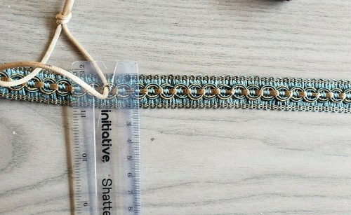 Multi-Colour Silky Gimp 20mm Braid Upholstery Braid Trim Gimp Braid Chair Trim - Picture 15 of 22