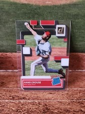 2022 Panini Chronicles Baseball #69 Hans Crouse Clearly Donruss