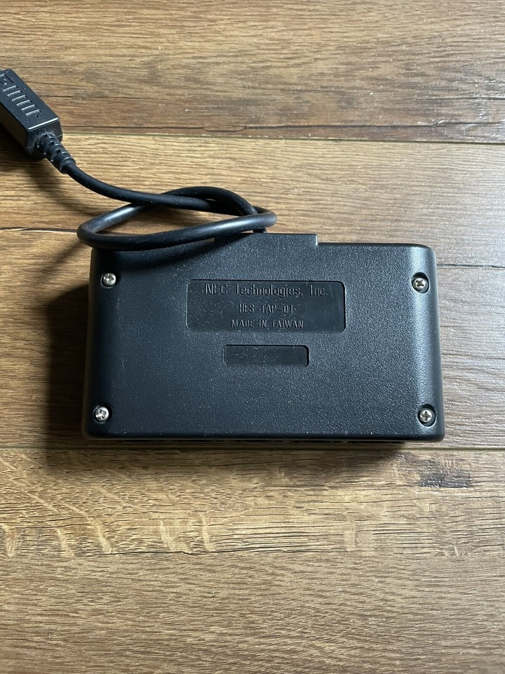 TurboGrafx 16 TurboTap OEM Multiplayer Accessory Adapter TG16 Multitap Turbo Tap eBay