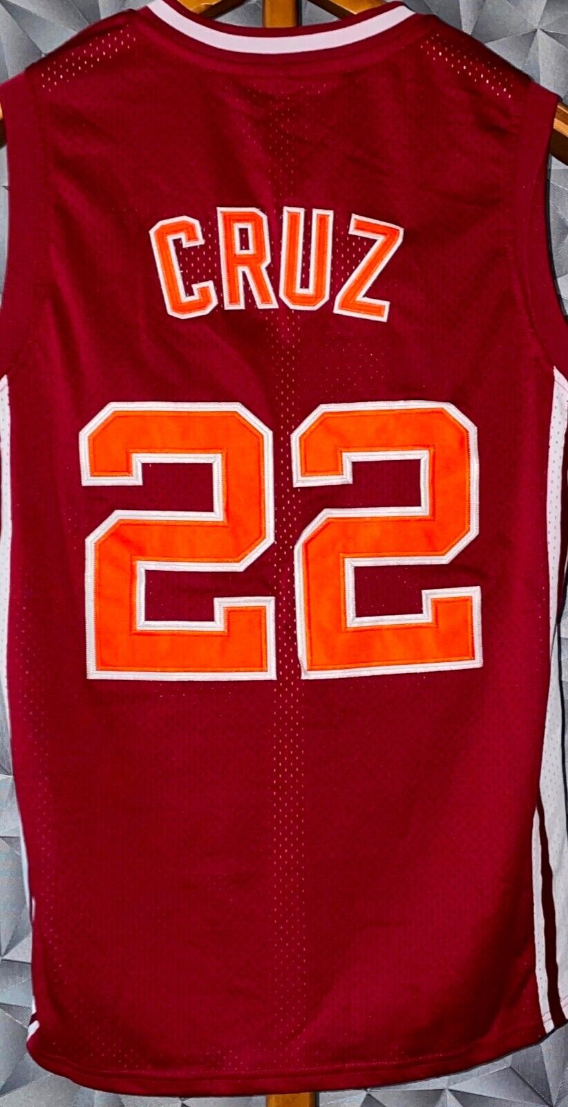 Timo Cruz Coach Carter Movie Richmond Oilers #22 Basketball Jersey Cus –  JordansSecretStuff