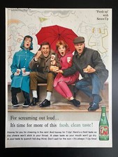 Vintage 1962 7UP Print Ad