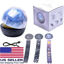 Magic Diamonds Projection Lamp Star Universe Night Light Colorful Magic Lighting