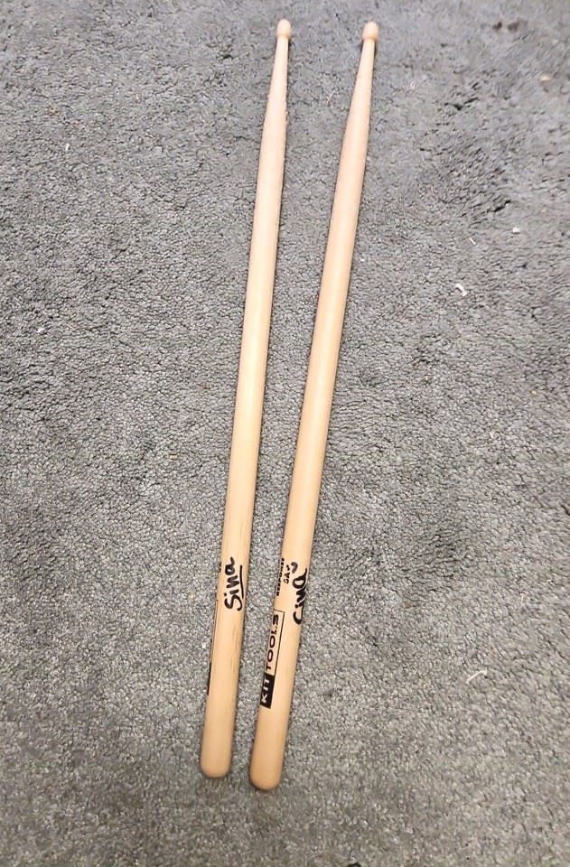 Autographed Drums Drum Sticks by Sina eBay
