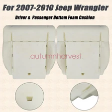 For 2007-2010 Jeep Wrangler Left Driver & Right Passenger Bottom Foam Cushion
