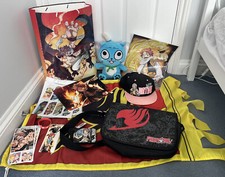 FAIRYTAIL Fairy Tail Fantasy Wallet Posters Cap Bag DVDs Necklace Flag Toy ANIME
