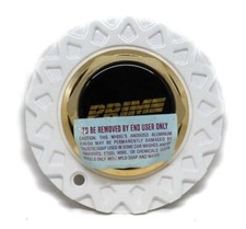 Prime Wheel Center Cap White Gold Hex Nut Pw250p 93