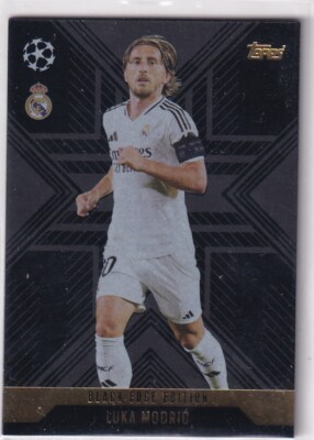 Topps Match Attax CL Extra 24/25 No. BLA 1 Luka Modric Black Edge Edition