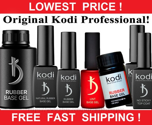 Kodi - Gel LED/UV Base de goma / Parte superior / Primer / Refrescador de uñas/ Puntas apagadas/ Ultraenlace