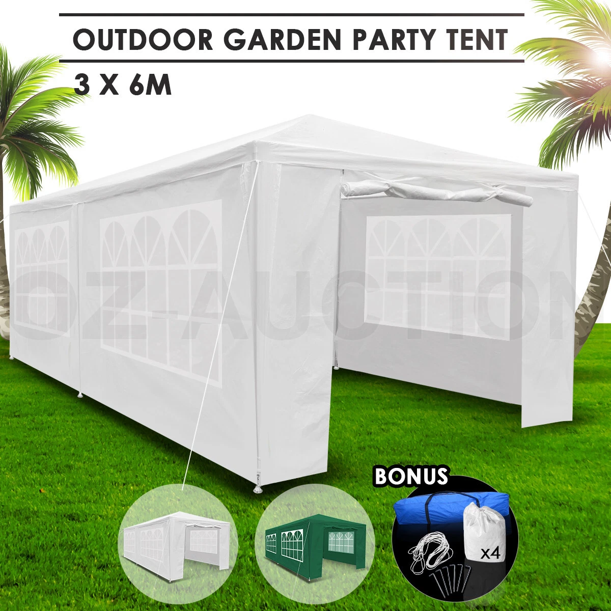 Camping marquee top