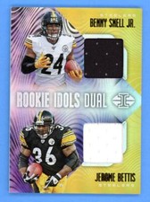 Benny Snell Jr./Jerome Bettis Steelers Jersey 2019 Panini Illusions Idols 101582
