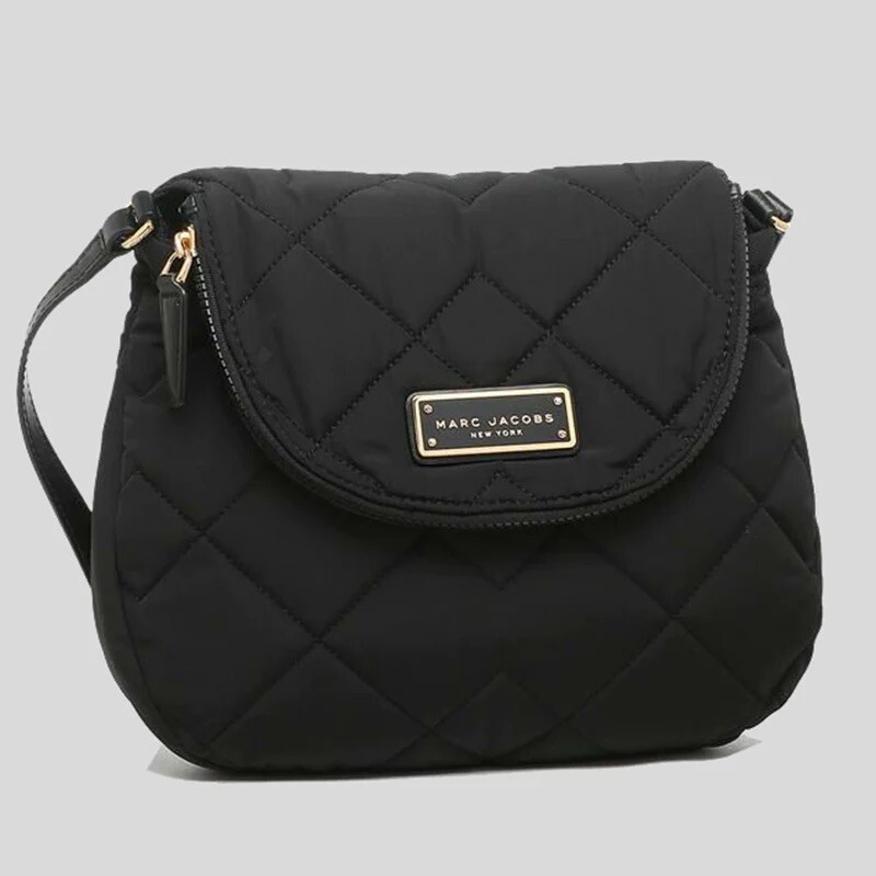 Marc Jacobs Women's Quilted Pouch Messenger Bag M0011324 Marc Jacobs Women's Quilted Pouch Messenger Bag M0011324