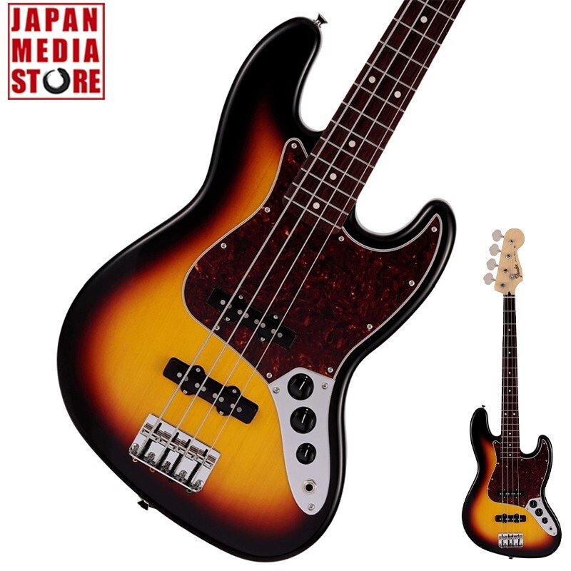 Fender Made in Japan Junior Collection Jazz Bass 3-Color Sunburst