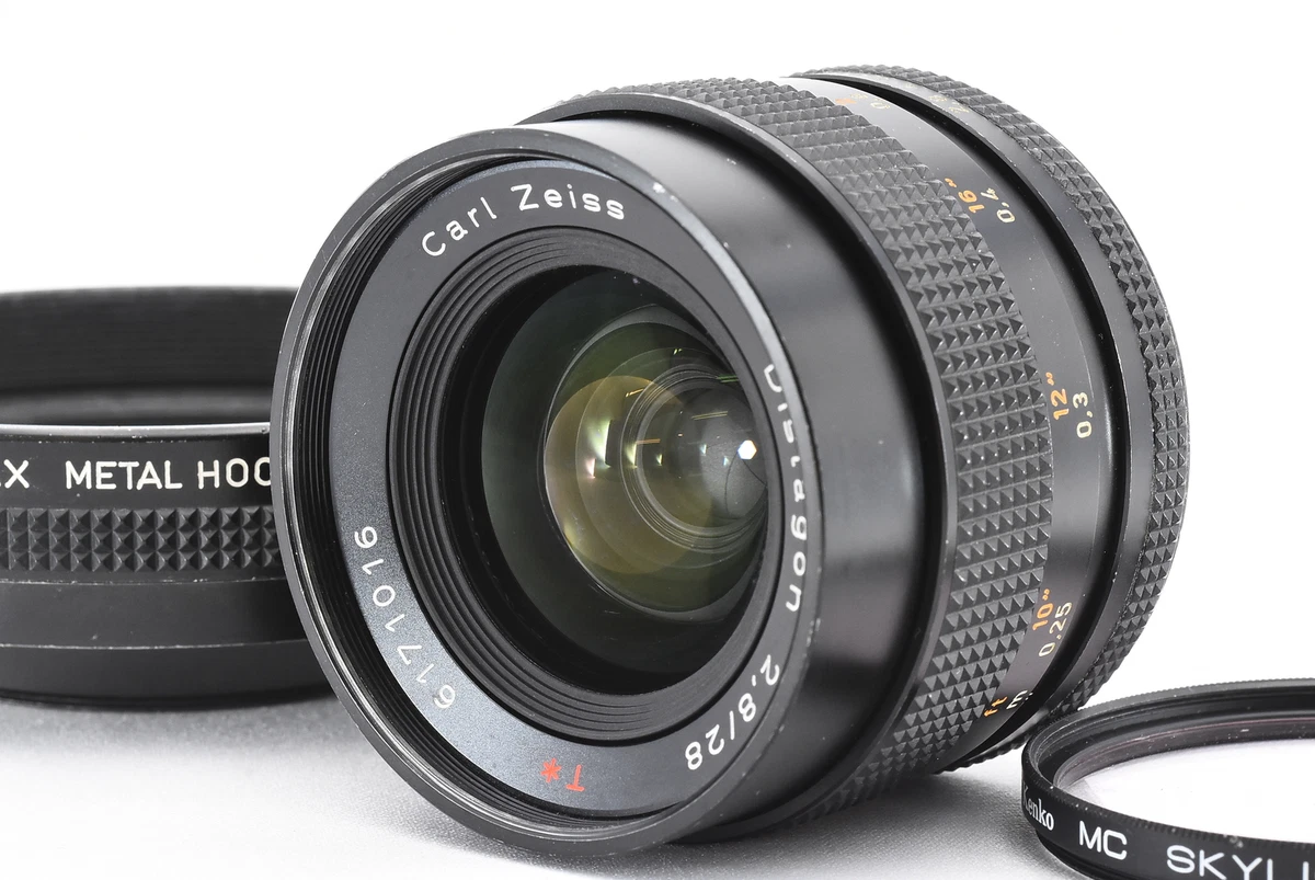 [Excellent] Contax Carl Zeiss Distagon 28mm f/2.8 T* AEJ Lens (t580)