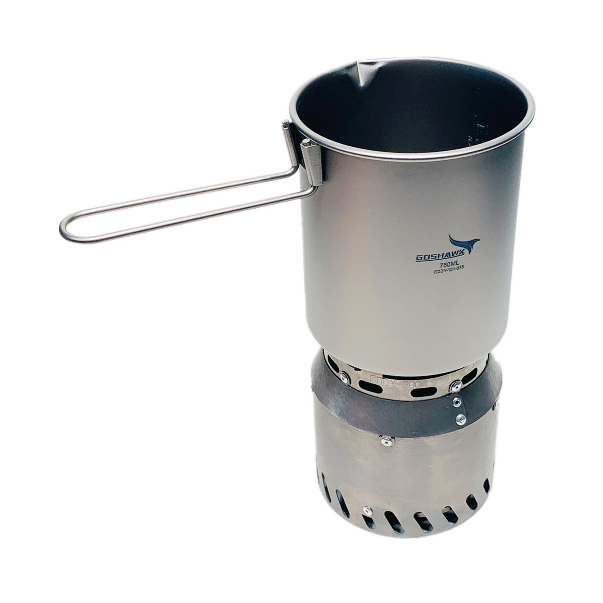 Titanium Wood Gasifier Stove Multi-fuel Spirit Burner Cooking System | eBay