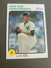 2022 Heritage New Age Performers #NAP-21 Luis Gil - New York Yankees