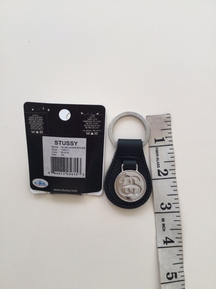 Stussy SS-Link Leather Keychain | eBay