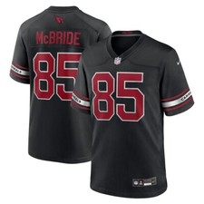 Arizona Cardinals Trey McBride #85 Nike Black Alternate 2025 NFL Game Jersey