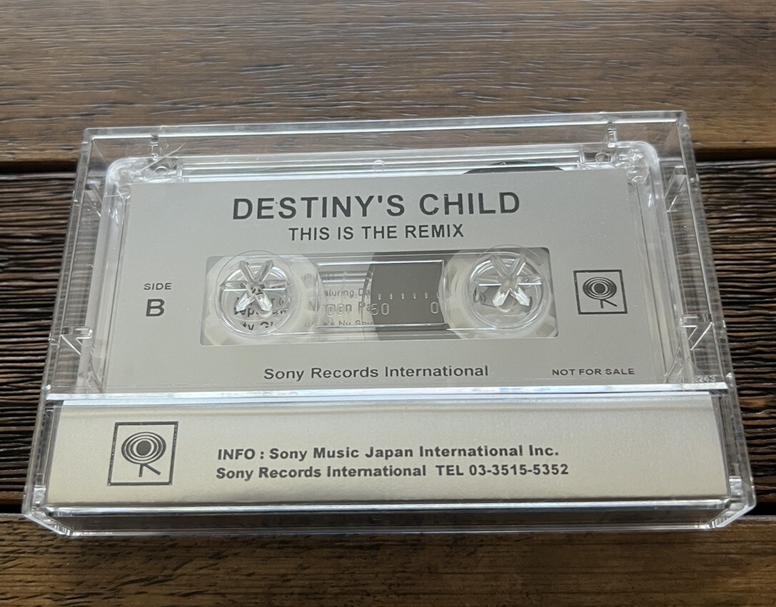 Destiny's Child MEGA RARE This Is The Remix Promo Cassette Japan