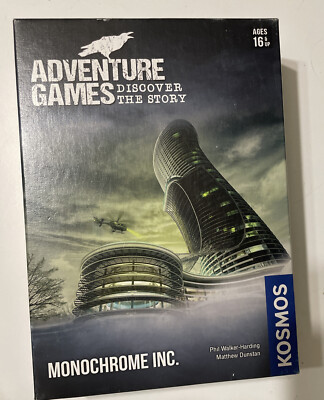 Thames & Kosmos Adventure Games Monochrome Inc. Brand New