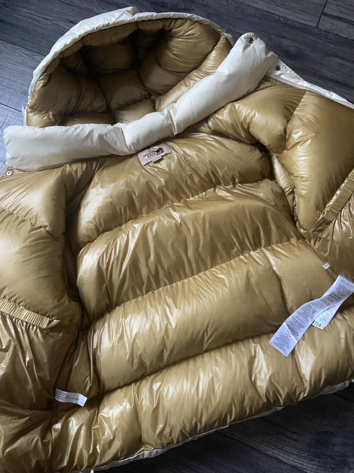 GUCCI x THE NORTH FACE GOOSE DOWN PUFFER JACKET SIZE L BNWT.....RARE!!! image 5